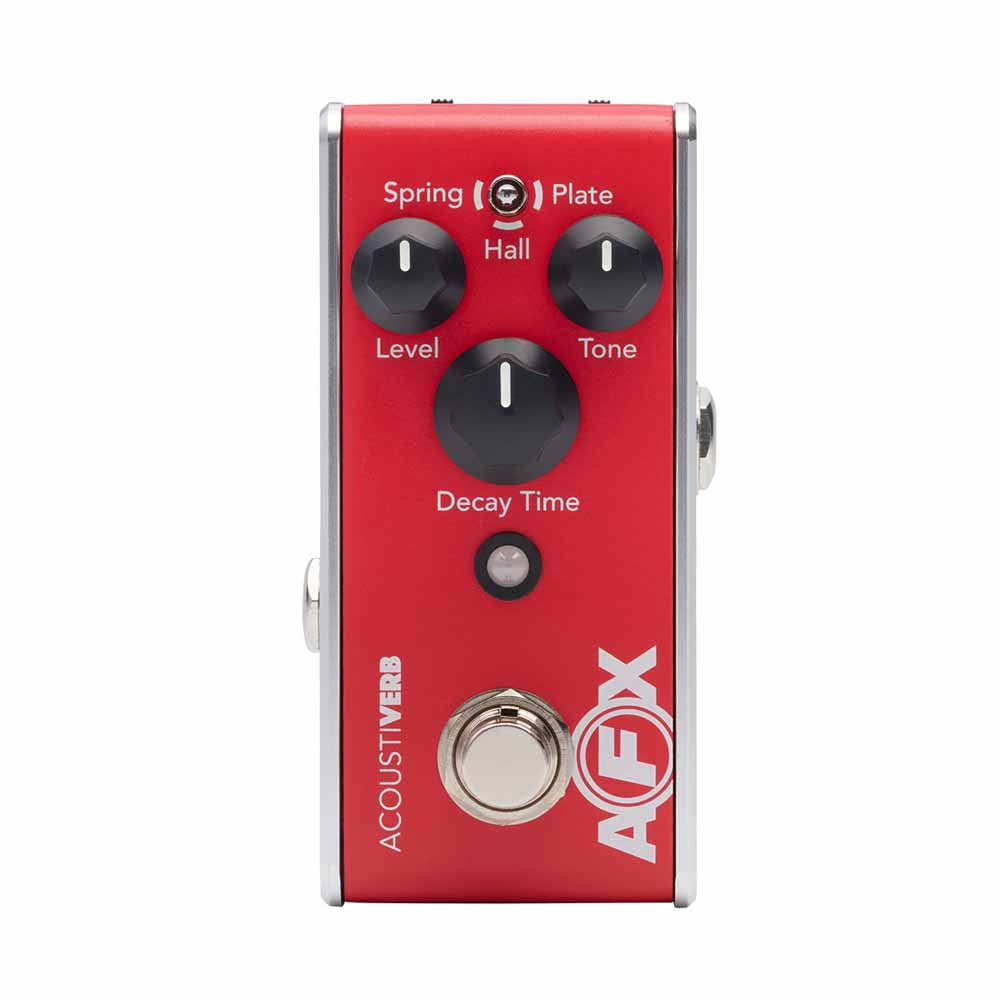 Acoustic Comp And Reverb Fishman AFX Acoustiverb Mini Acoustic Guitar Reverb Pedal – Flipside Music