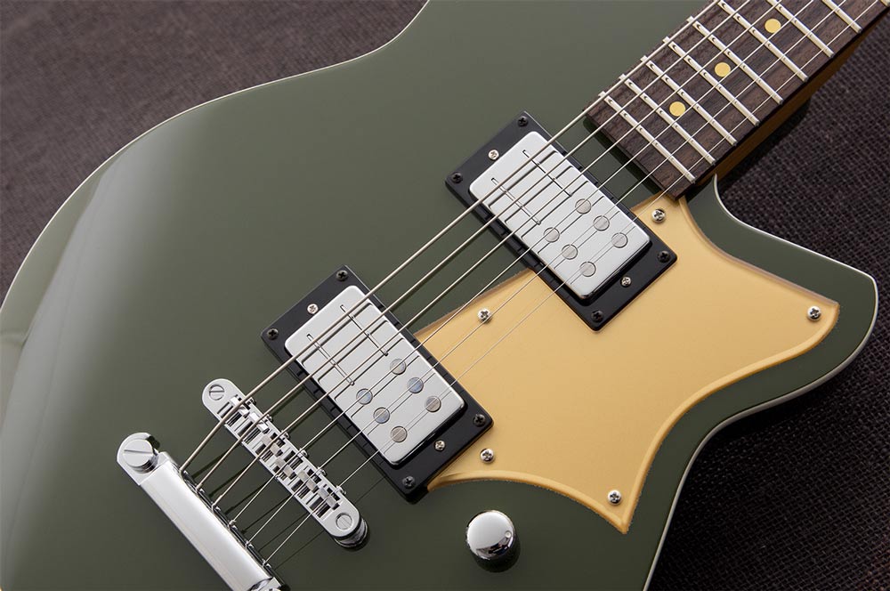 Reverend Guitars Descent RA - in Army Green