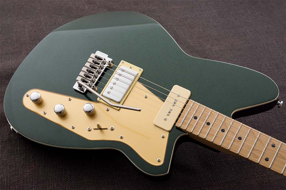 Reverend Guitars Double Agent W in Outfield Ivy