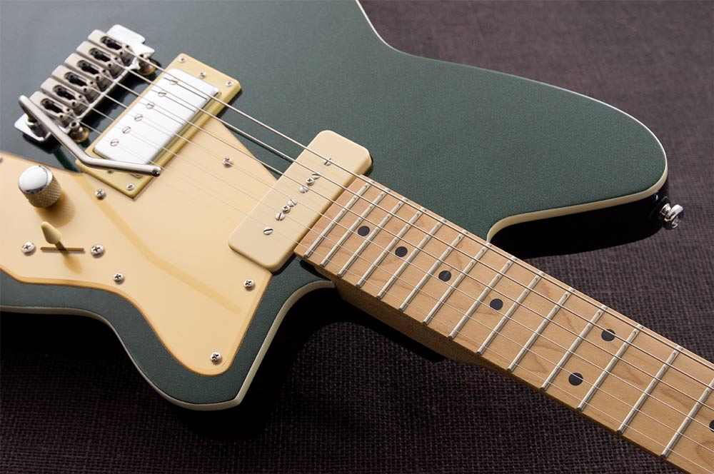 Reverend Guitars Double Agent W in Outfield Ivy