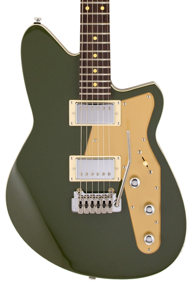 Reverend Guitars Jetstream HB Electric Guitar - Army Green