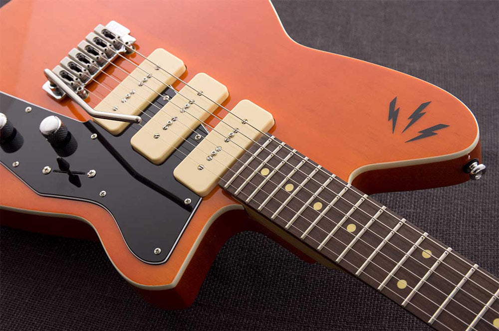Reverend Guitars Ron Asheton Jetstream 390 Electric Guitar - Rock Orange