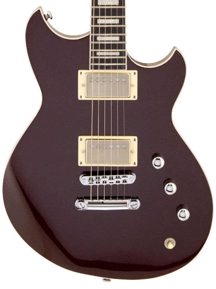 Reverend Guitars Sensei HH Electric Guitar - Metallic Bordeaux