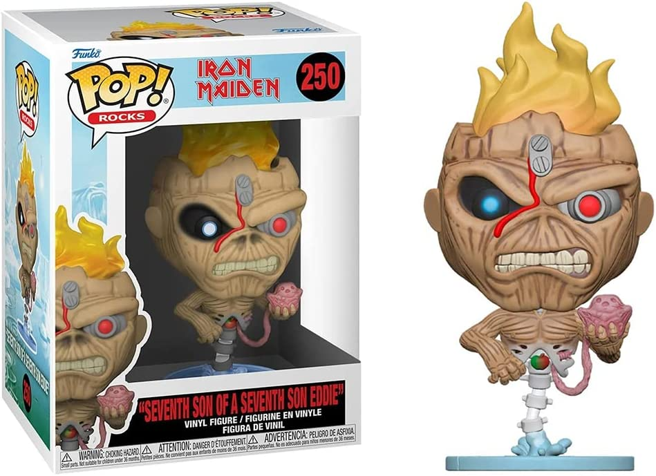 Funko #250  Iron Maiden Seventh Son of a Seventh Son Eddie