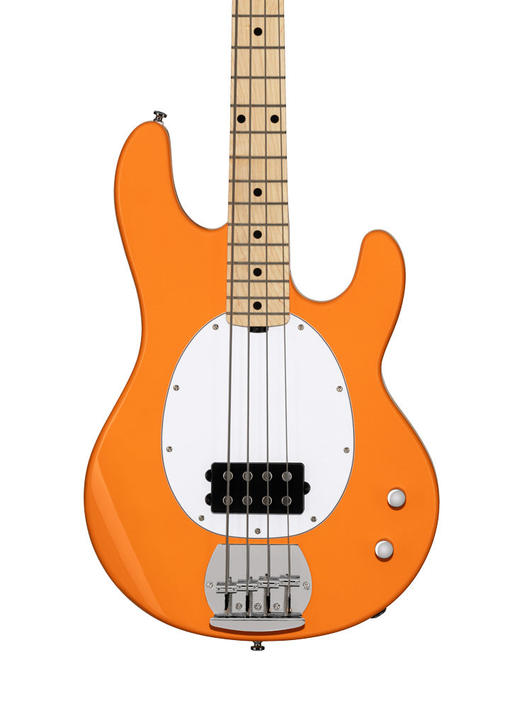 Sterling by Music Man Intro Series StingRay Ray2 Bass Guitar - Sunrise Orange