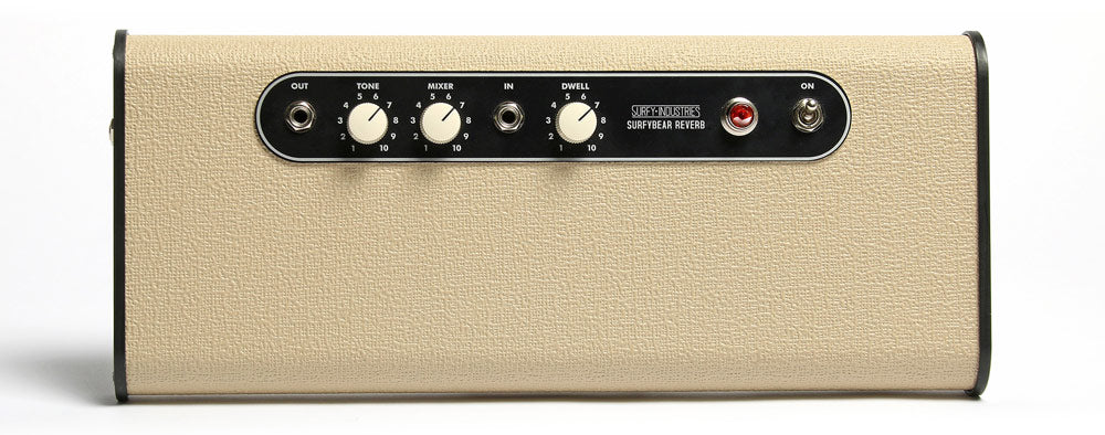 Surfy Industries SurfyBear Reverb Pedal with SurfyPan - Blonde