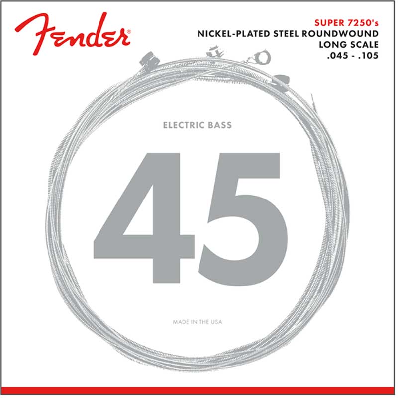 Fender 7250ML Long Scale Bass Strings .40-.100