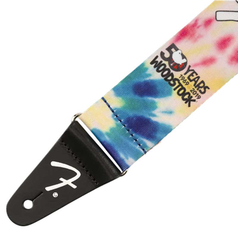 Fender Woodstock Guitar Strap - Tie Dye