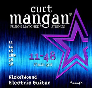 Curt Mangan 11-48 Nickel Wound Fusion Matched Strings