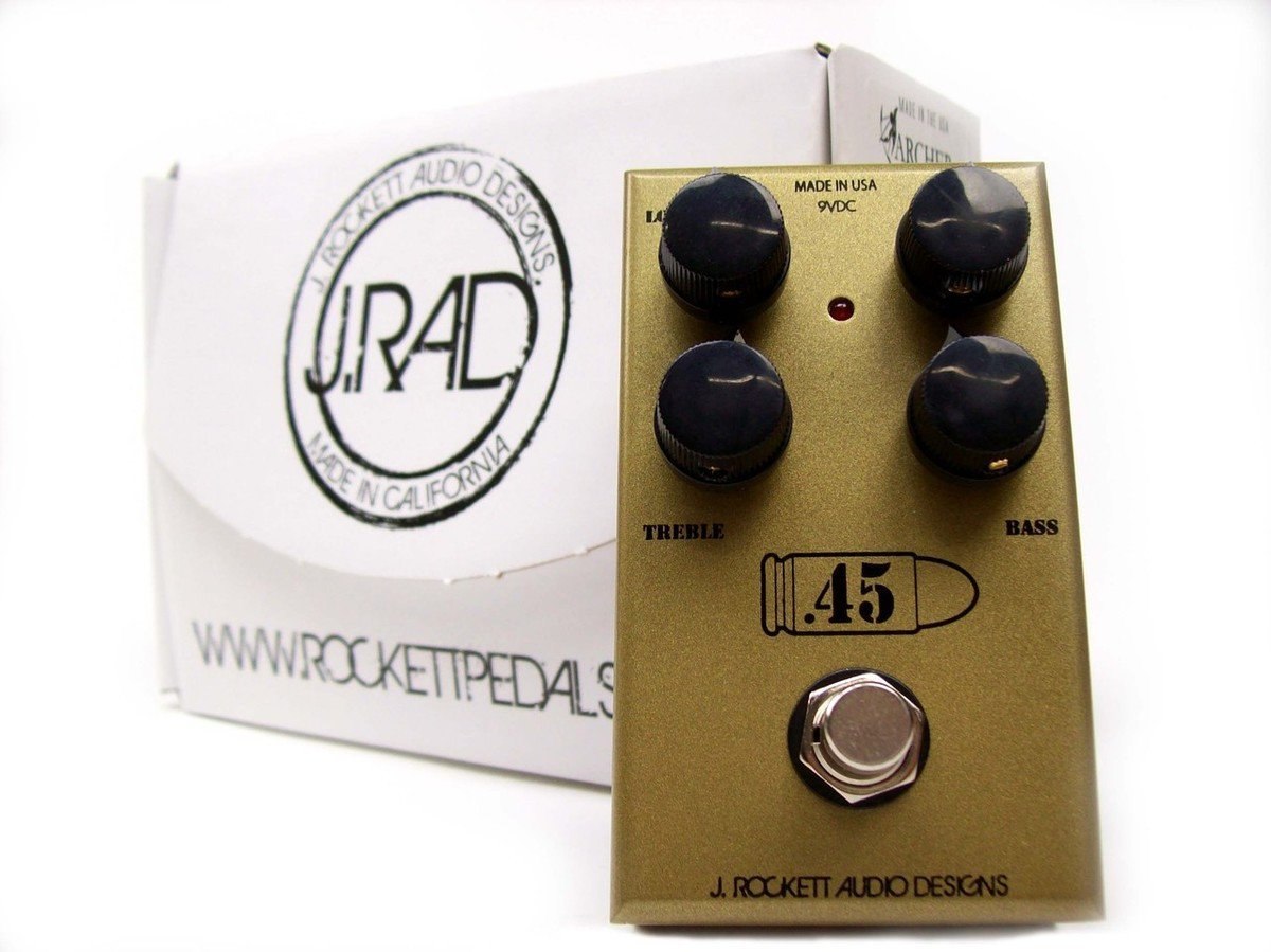 45 caliber pedal J. Rockett Audio .45 Caliber Overdrive Pedal