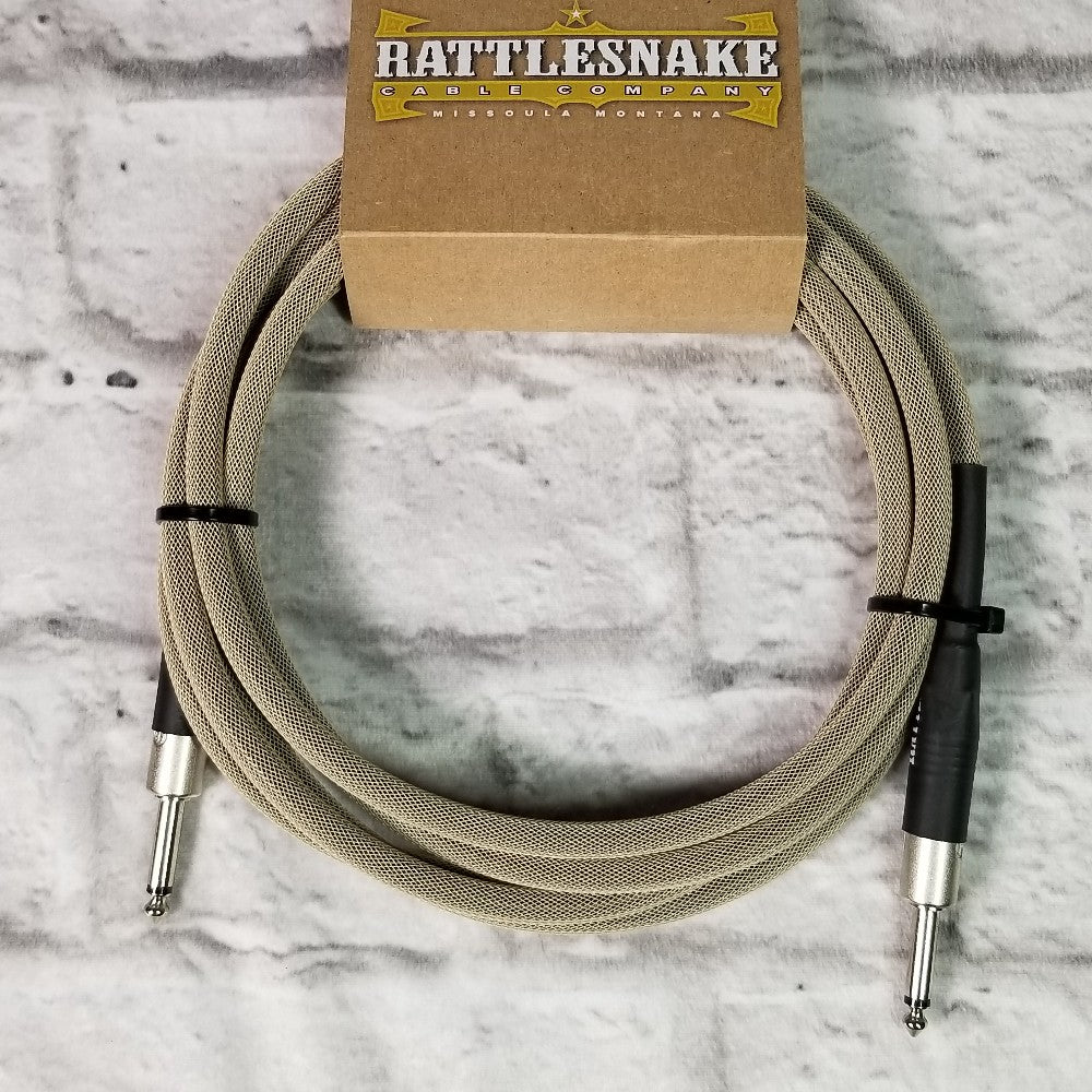 Rattlesnake Cables 10' Tweed w/Straight Plugs