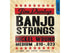 Dunlop 5 String Banjo Strings, Nickel Wound,  Medium .010.023