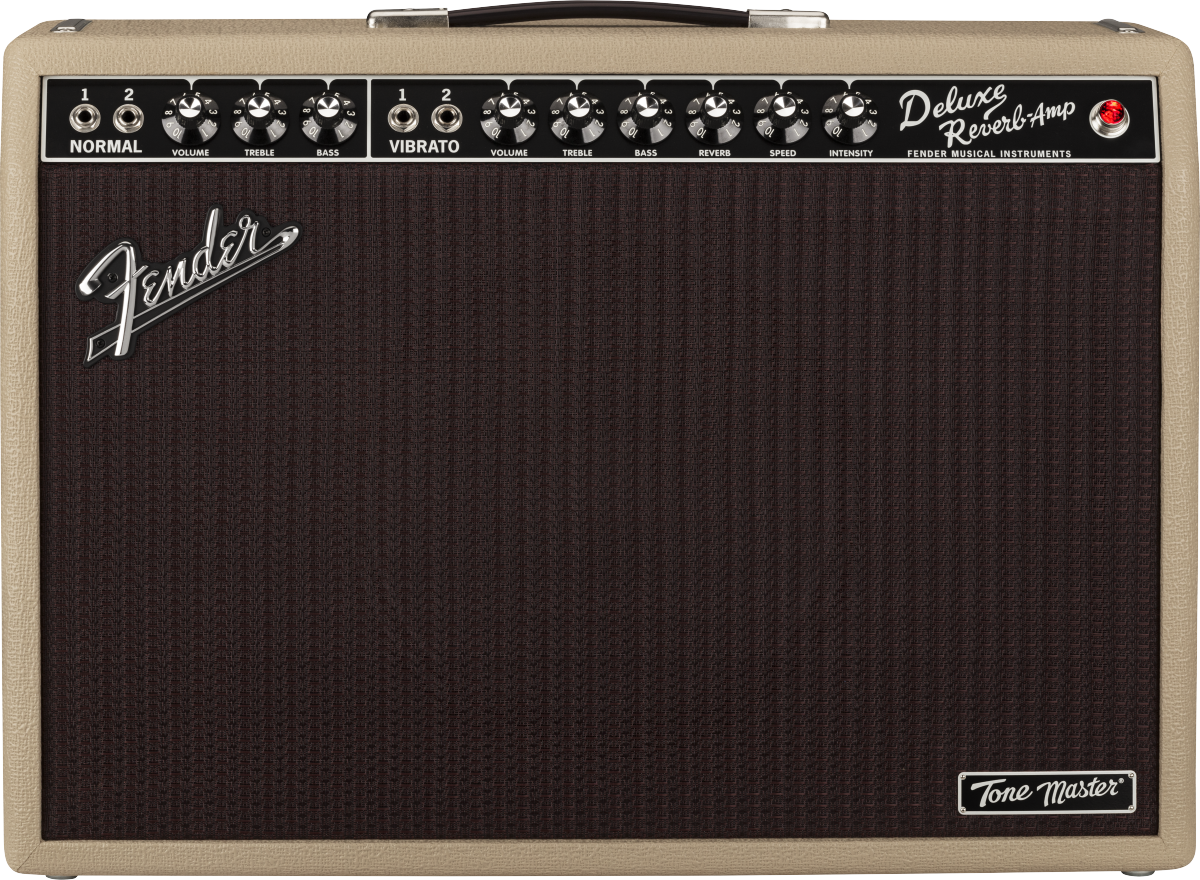 Fender Tone Master Deluxe Reverb Amp, 120V, Blonde Edition