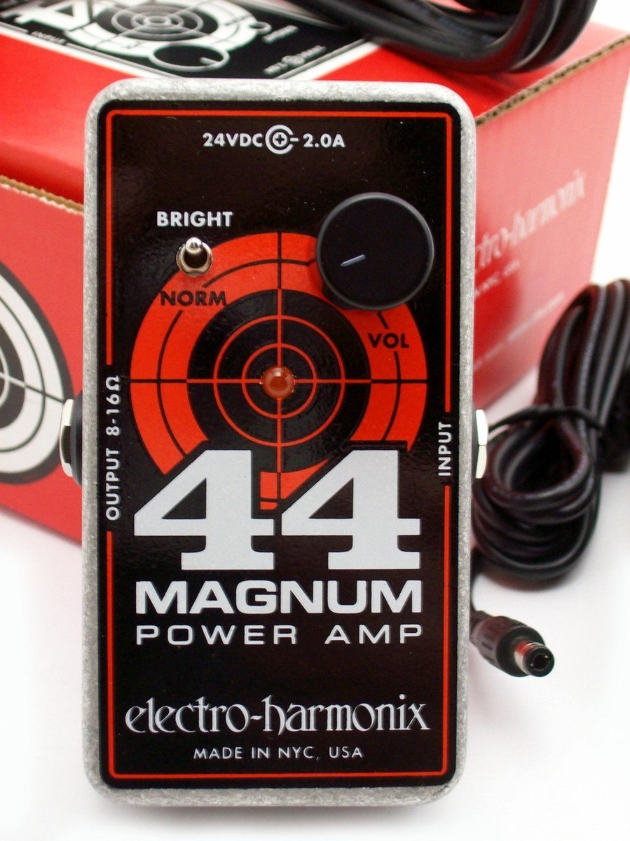 44 magnum power amp pedal Electro-Harmonix 44 Magnum 44 Watt Power Amp – Flipside Music