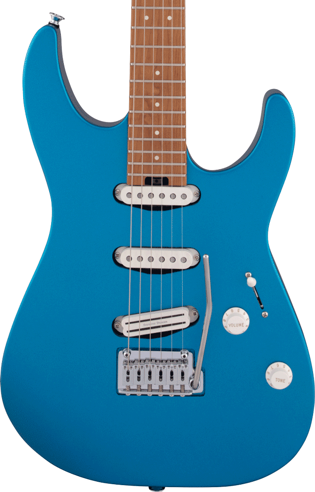 Charvel Guitars Pro-Mod DK22 SSS 2PT CM in Electric Blue