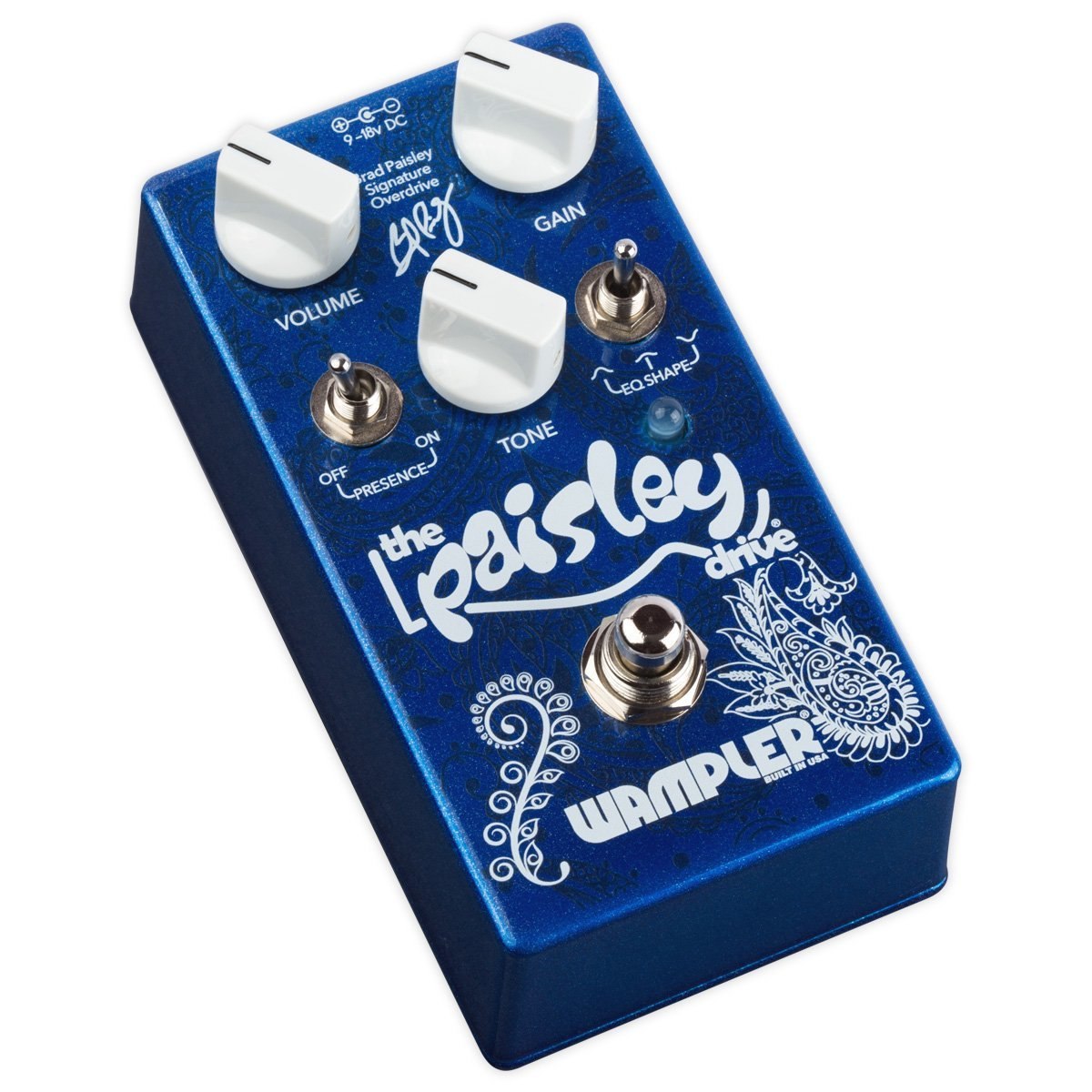 Wampler Pedals Brad Paisley Signature Paisley Drive