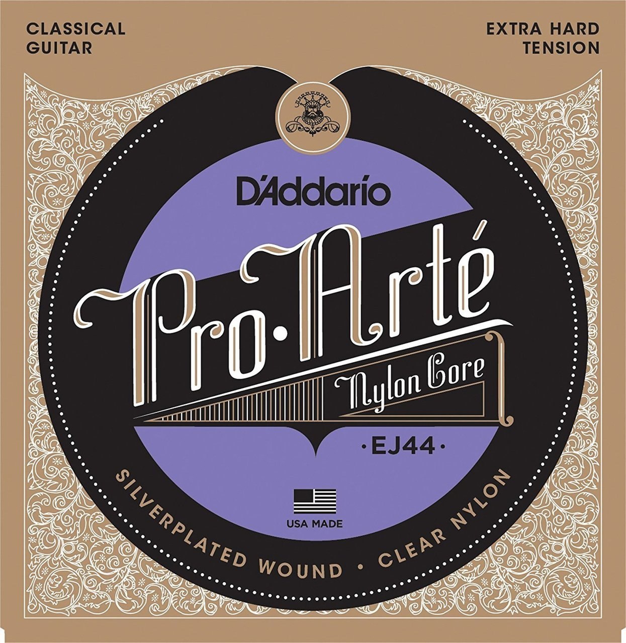 D'Addario Pro Arte Nylon Core Classical Extra Hard Tension Guitar String Set