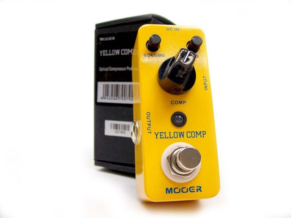 mooer compressor pedal review Mooer Yellow Comp Optical Compressor – Flipside Music