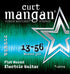 Curt Mangan Flatwound Electric Guitar String Set 13-56