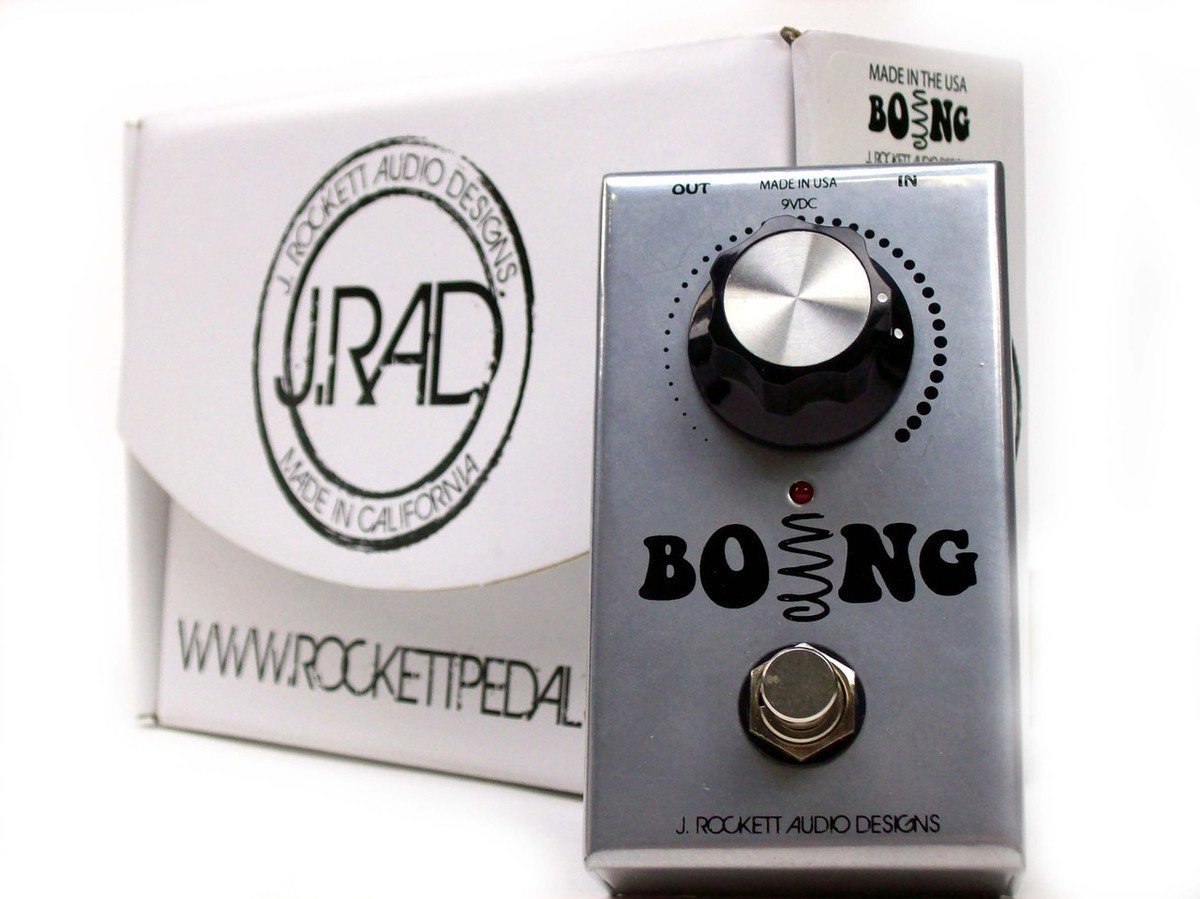 boing reverb pedal J Rockett Audio Boing Reverb Pedal