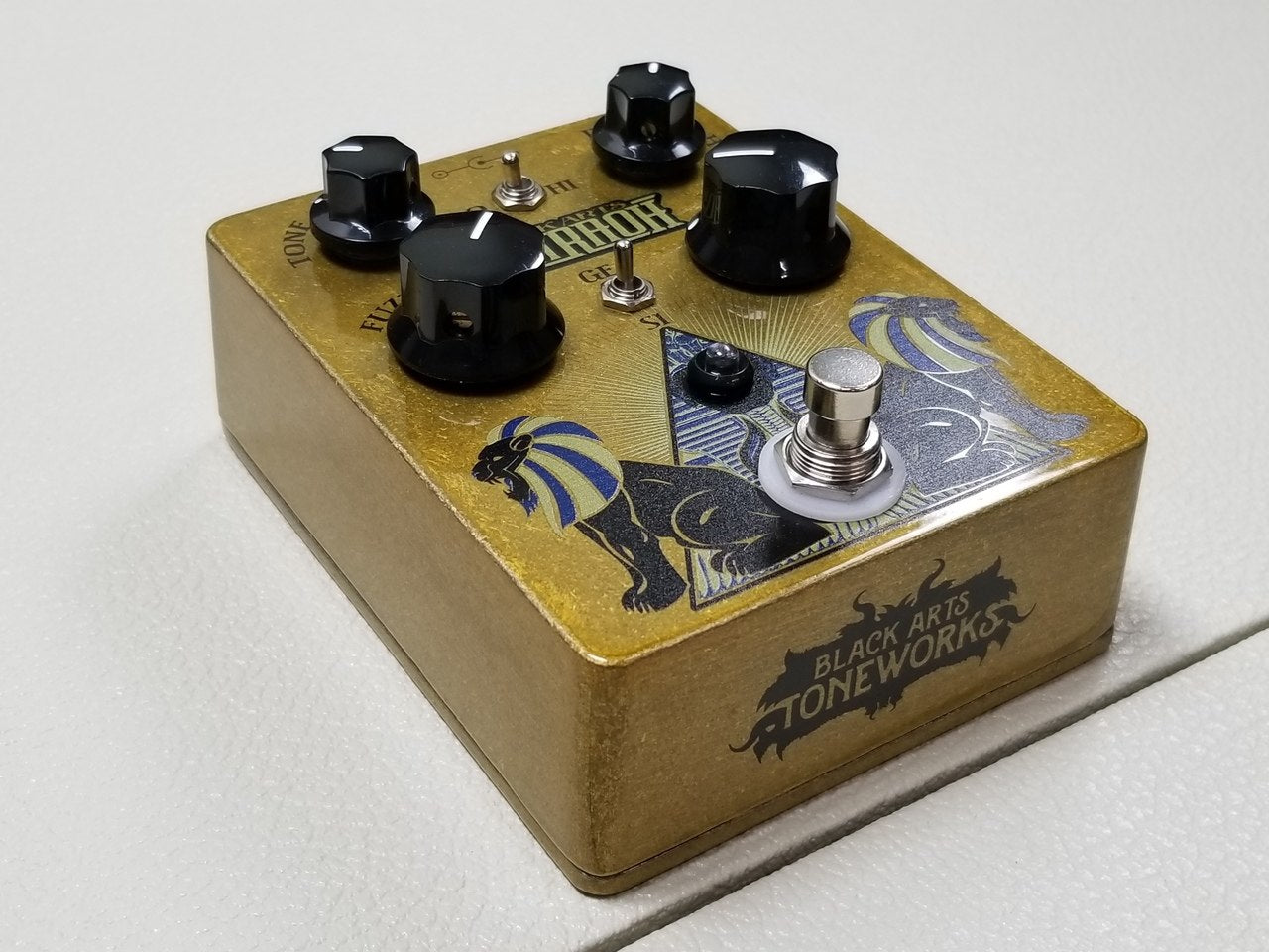 pharaoh pedal Black Arts Toneworks Pharaoh GE/Si Fuzz Pedal