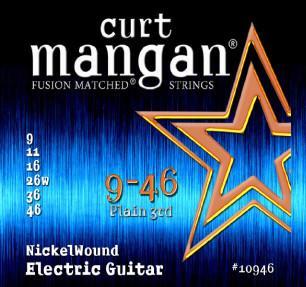 Curt Mangan Nickel Wound 9-46 Electric Guitar String Set