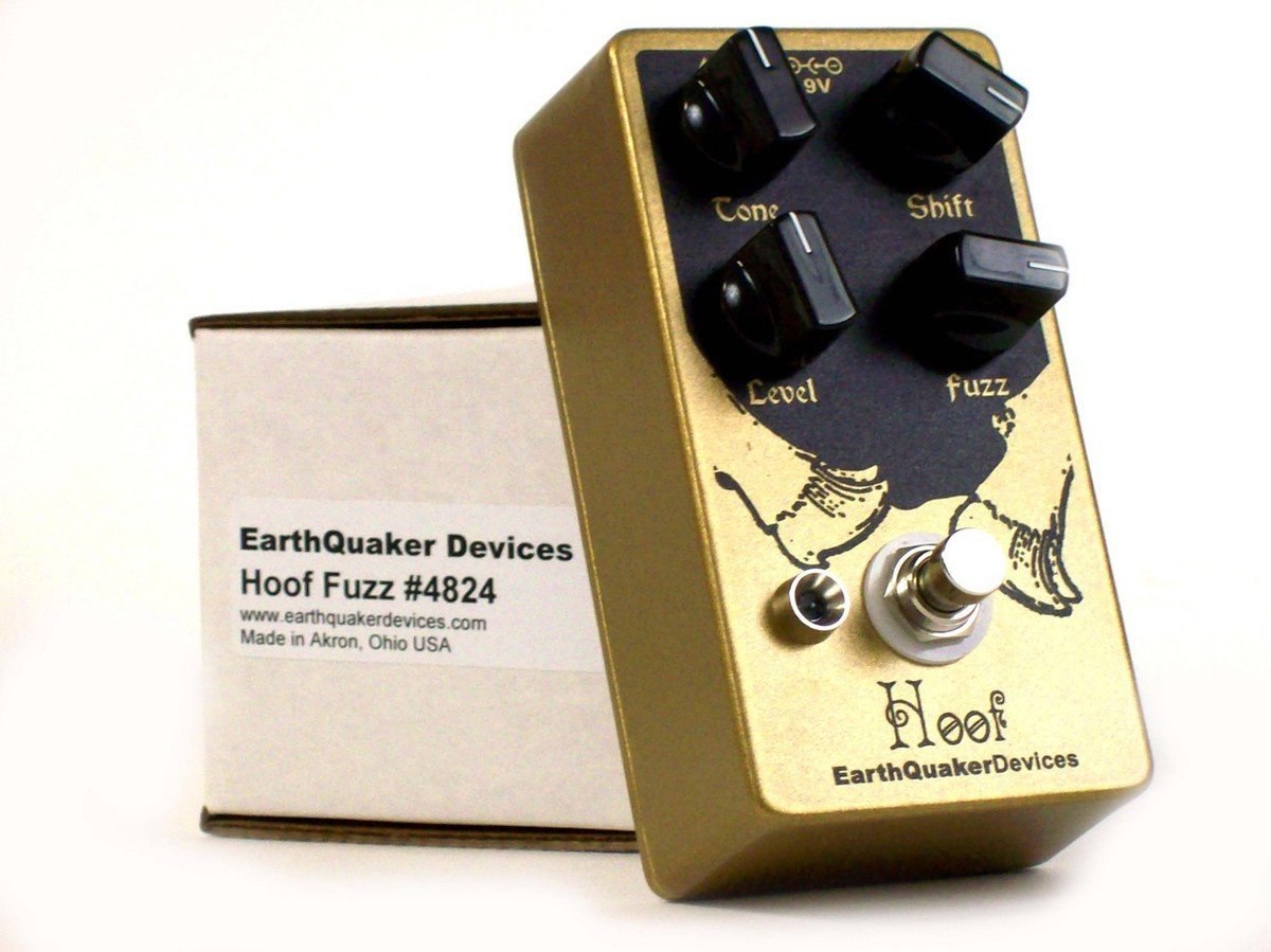 EarthQuaker Devices Hoof Fuzz Guitar Effect Pedal