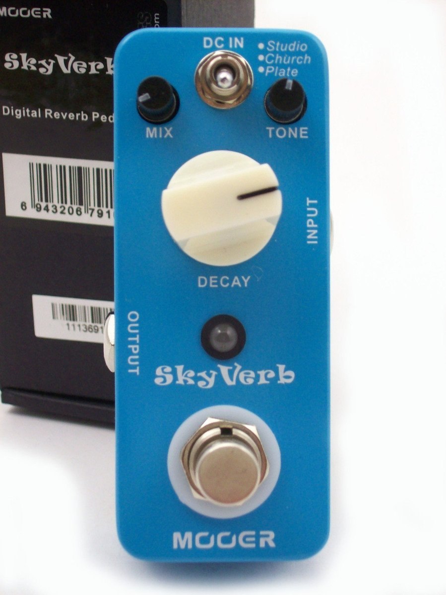 Mooer Pedals USA  SkyVerb Digital Reverb  Micro Effects