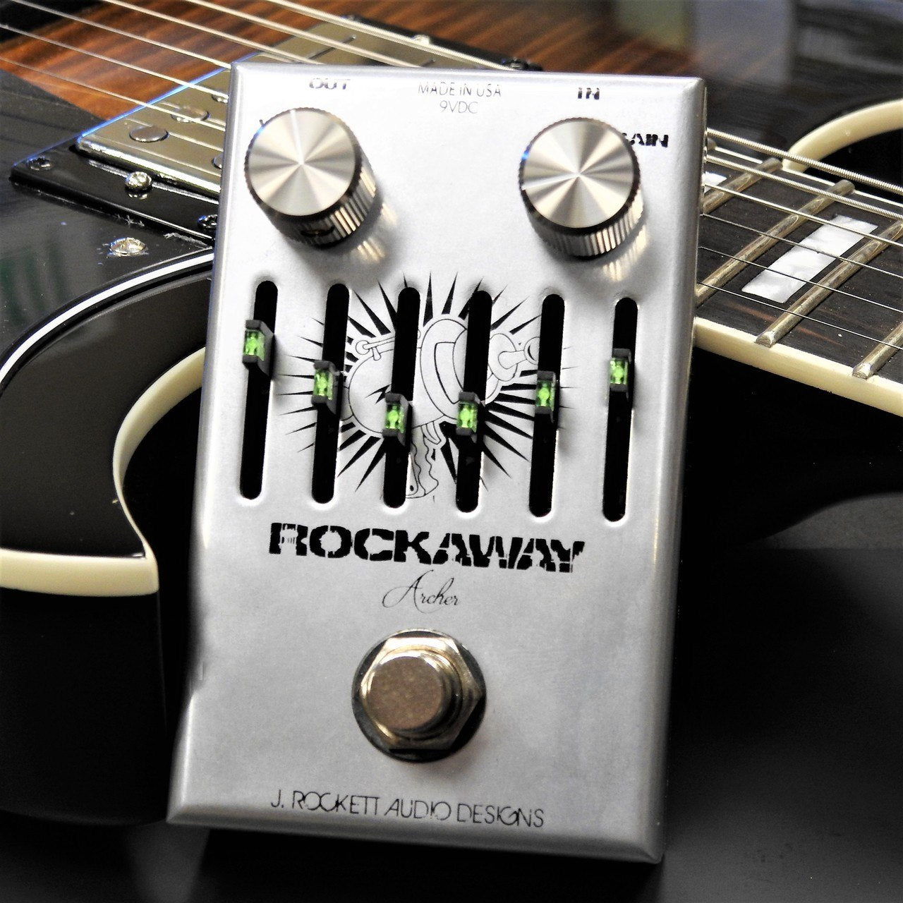J. Rockett Rockaway Archer Overdrive & EQ All-in-One Guitar Effects Pedal