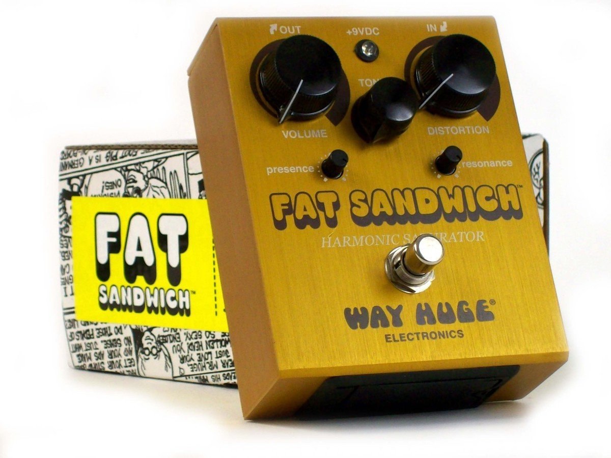 Way Huge Fat Sandwich Harmonic Saturator Guitar Effect Pedal