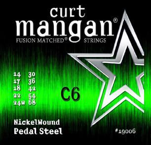 Curt Mangan C6 Nickel Wound Pedal Steel String Set