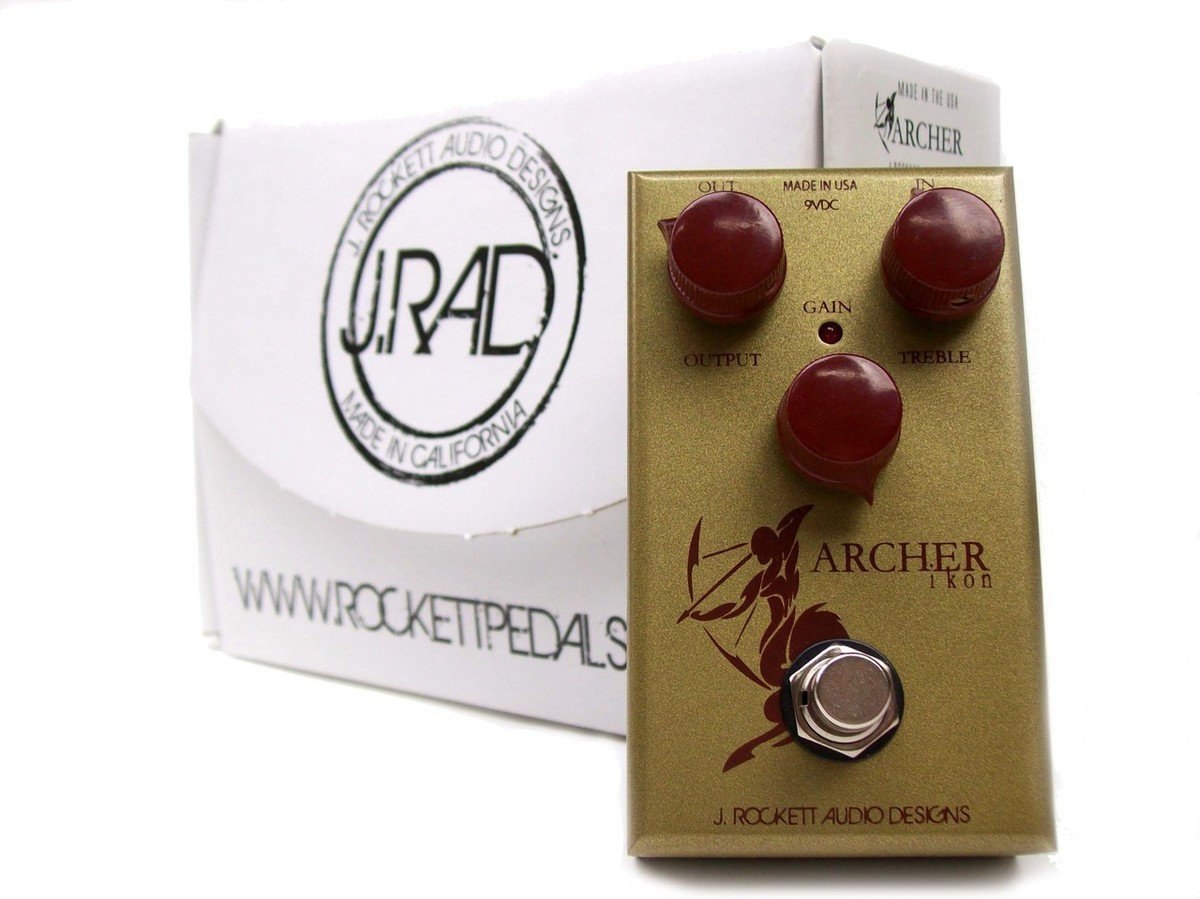 J. Rockett Audio  Archer Ikon Overdrive/Boost Guitar Effects Pedal