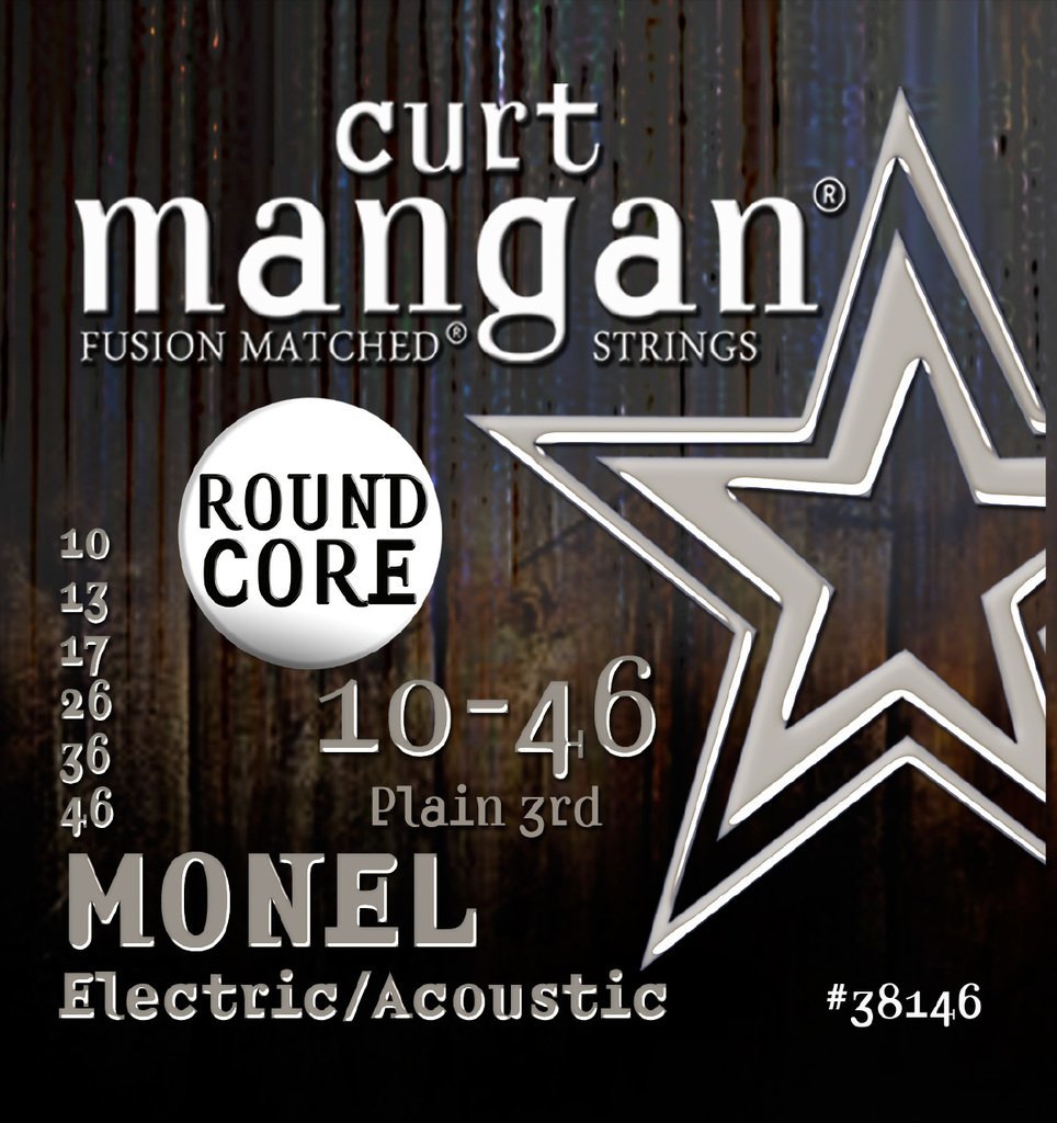 Curt Mangan Monel 10-46 Electric Guitar String Set