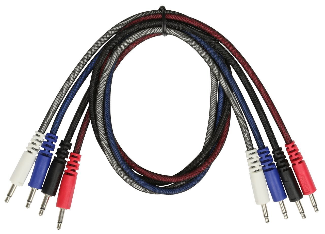 Pig Hog Patch 3.5mm Mono Patch Cable Pack - 24 Inch