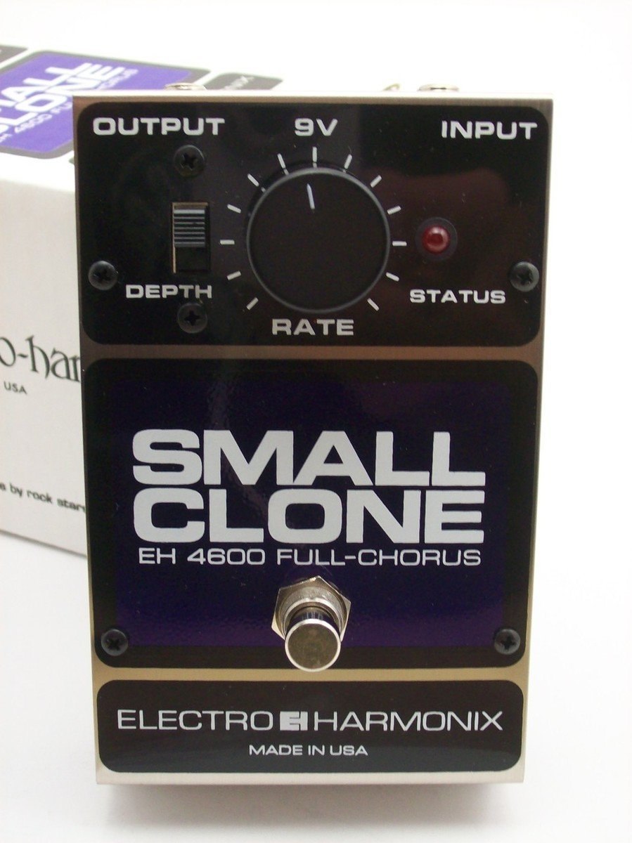 small clone guitar pedal Electro Harmonix Small Clone Analog Chorus Pedal