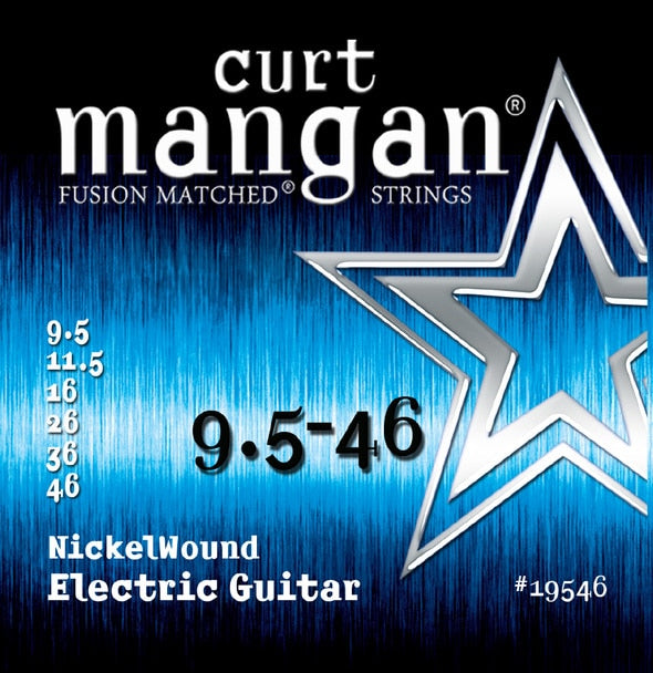 Curt Mangan 9.5-46 Electric Guitar Strings Nickel Wound Set