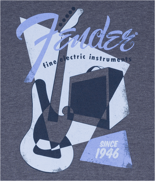 Fender Vintage Geo 1946 T-Shirt, Blue XL