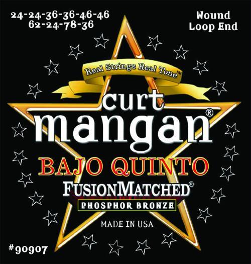 Curt Mangan Phosphor Bronze Bajo Quinto String Set