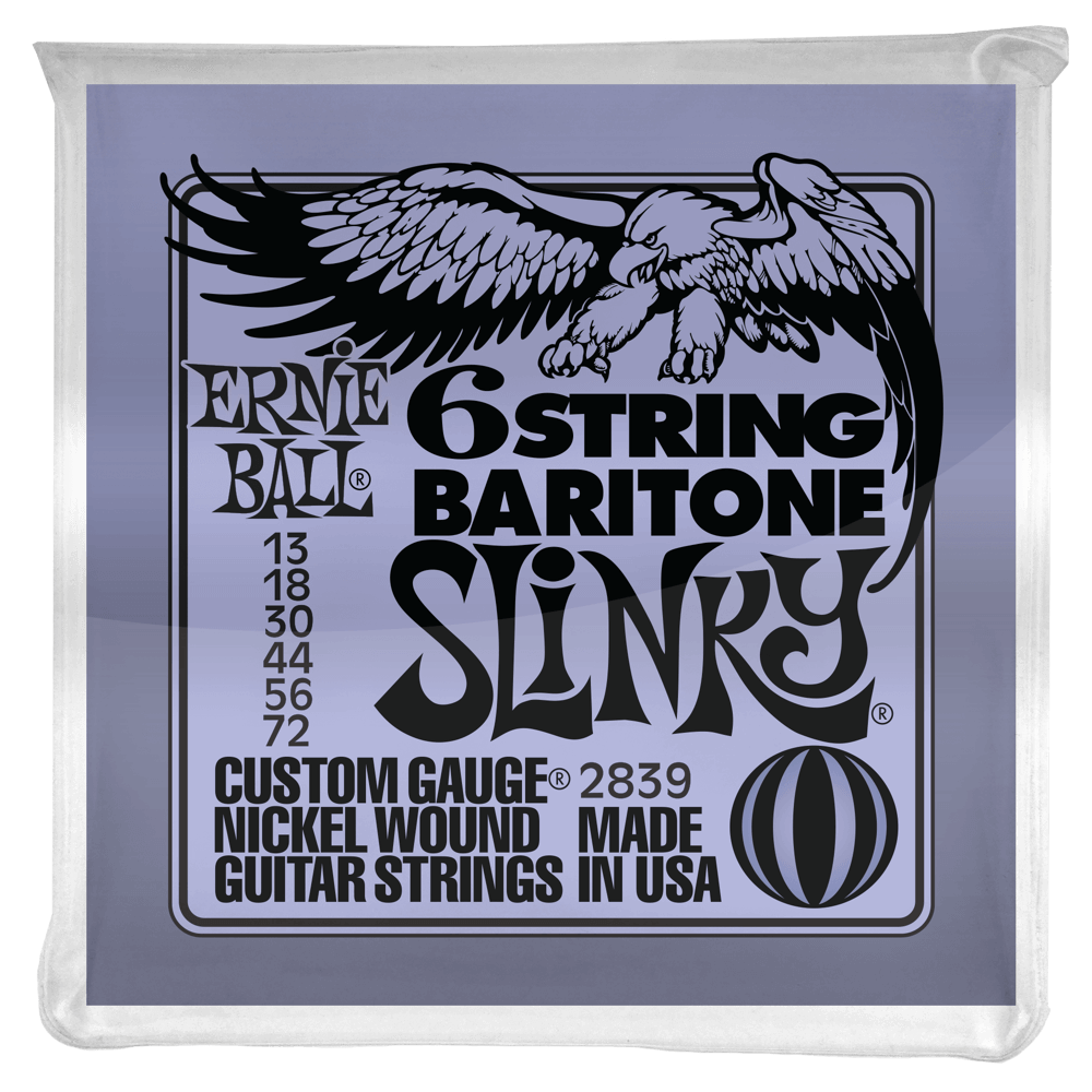 Ernie Ball Slinky 6-String - Baritone 13-72