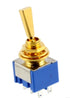 Allparts EP-0082-002 On-Off-On Mini Switch Gold