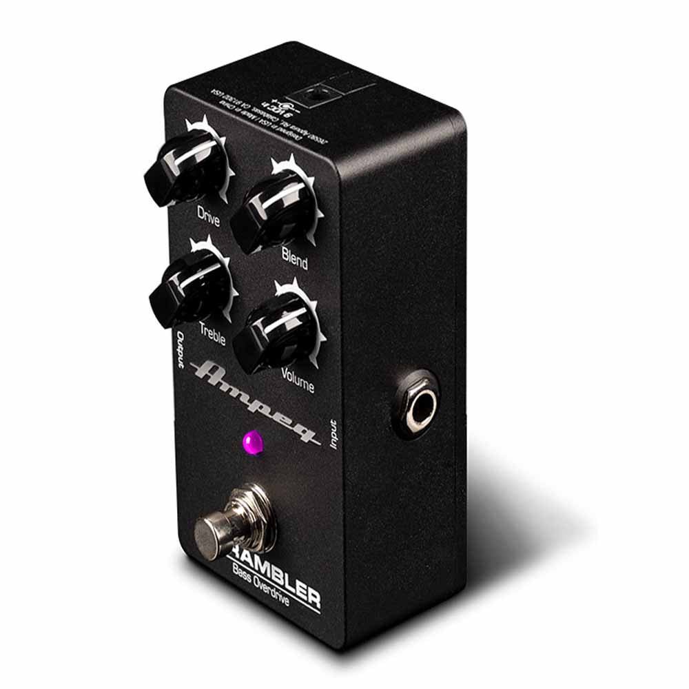ampeg bass pedal Ampeg Scrambler Bass Overdrive Pedal – Flipside Music