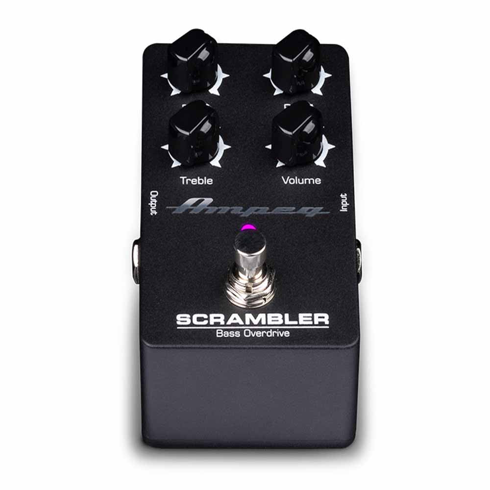 ampeg bass pedal Ampeg Scrambler Bass Overdrive Pedal – Flipside Music