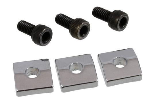 Allparts BP-0116-010 Nut Blocks for Floyd Rose® Locking Nuts (Chrome)
