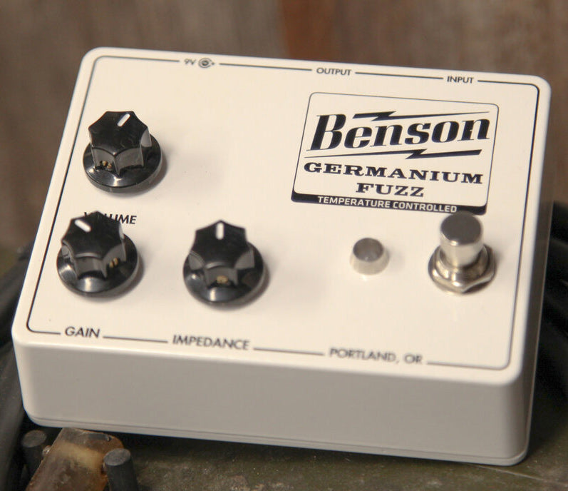 Benson Amps Germanium Fuzz Pedal - Studio White