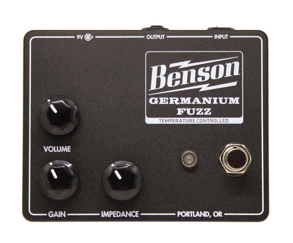 Benson Amps Germanium Fuzz Pedal - Studio Black