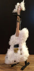 AXE HEAVEN Billy Gibbons "The Fur" Miniature Guitar Bass Replica Collectible