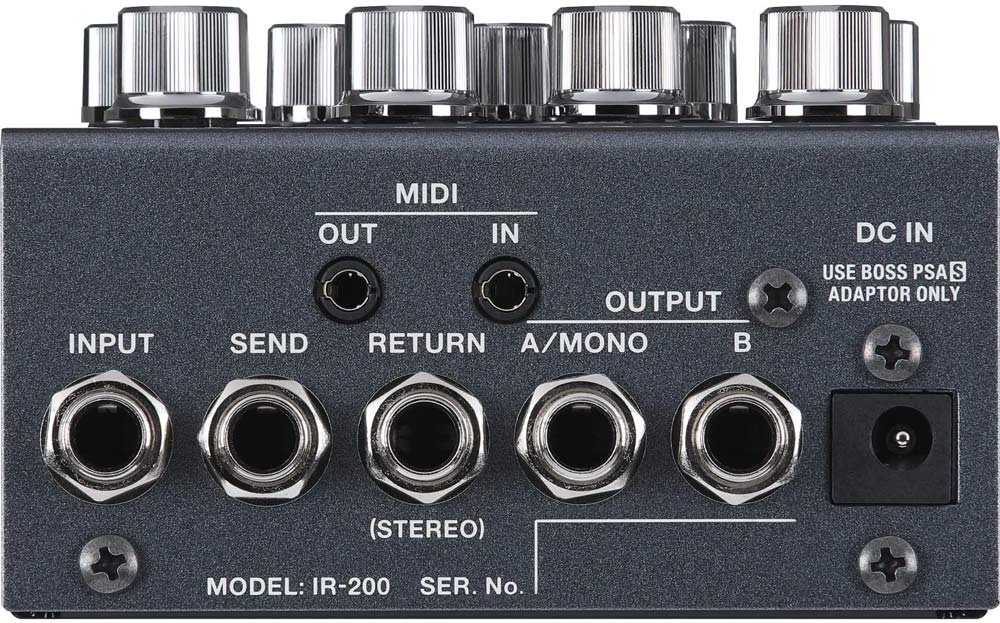 Boss IR-200 Amp and IR Cabinet Pedal-Based Amp Simulator