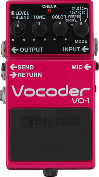 BOSS VO-1 vocoderマイク（AKG P5S）セット Boss VO-1 Vocoder – Flipside Music