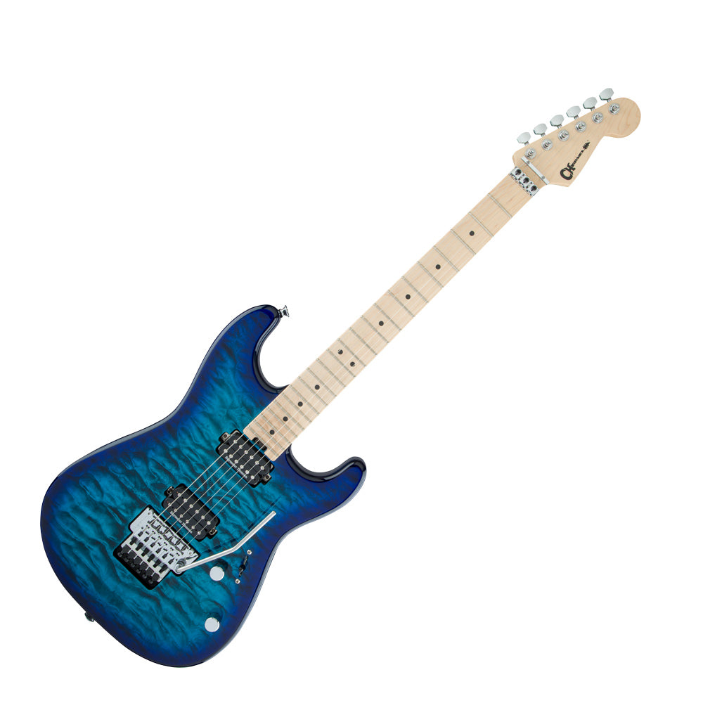 Charvel Pro-Mod San Dimas Style 1 HH FRM QM - Chlorine Burst