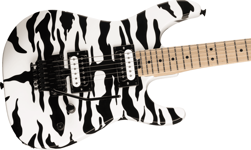 Charvel Satchel Signature Pro-Mod DK22 HH FR M - Satin White Bengal